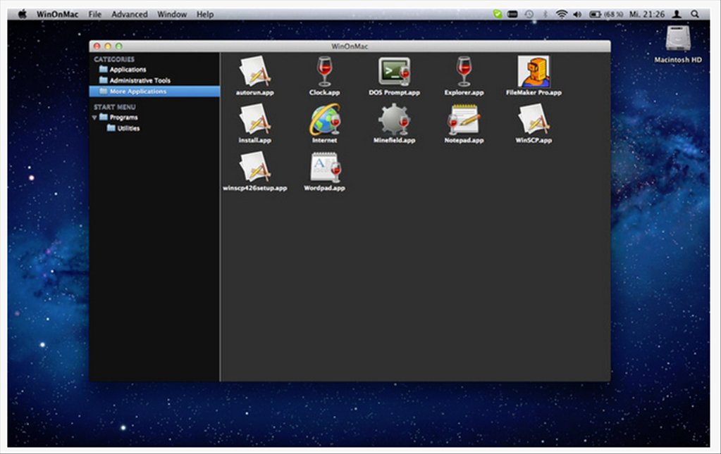 Administrative tool for mac
